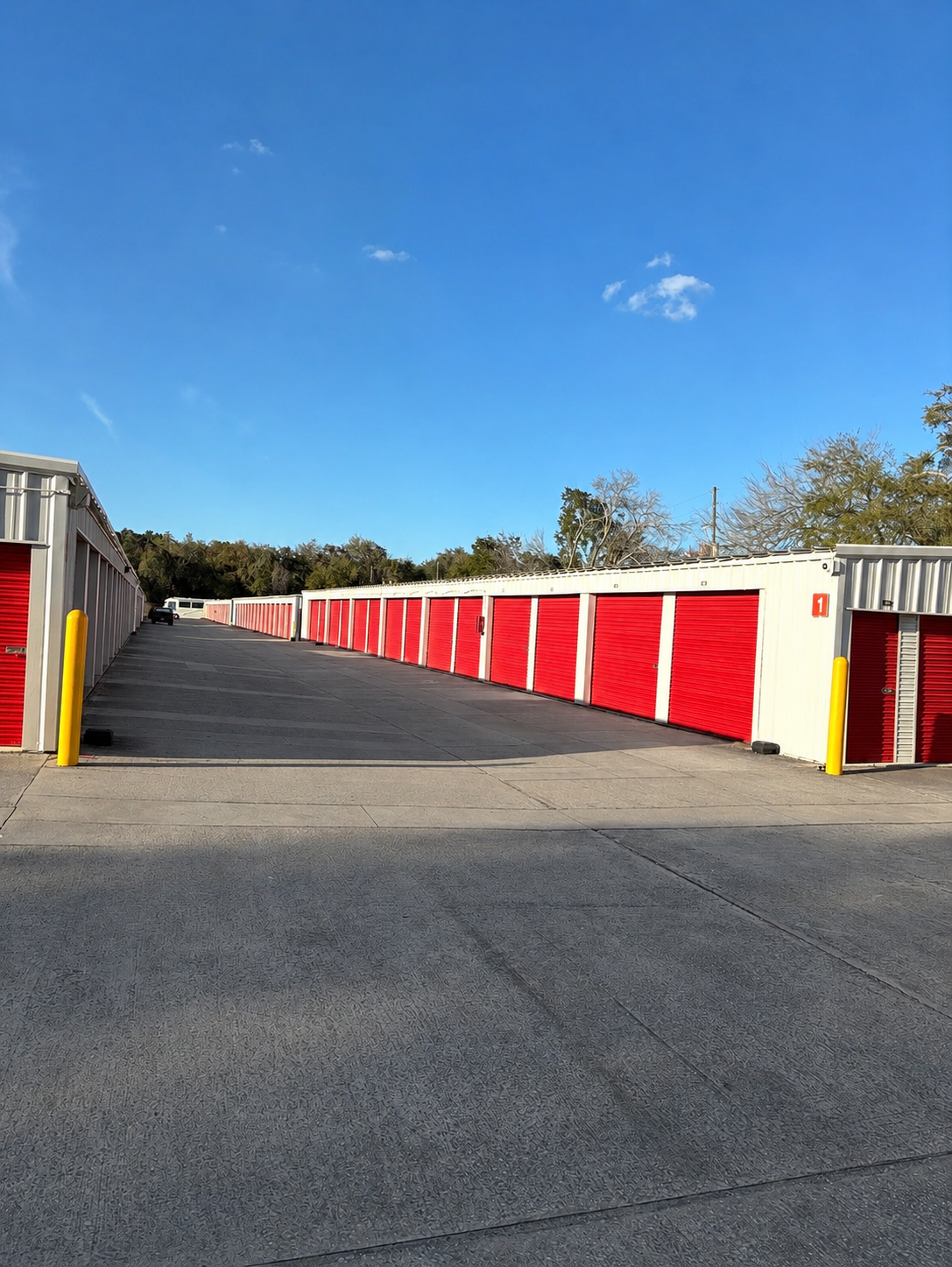 Exterior painting and security upgrade